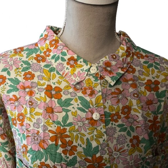 Luxury Piyama Floral Print Women's Pajama set - Picture 6 of 9